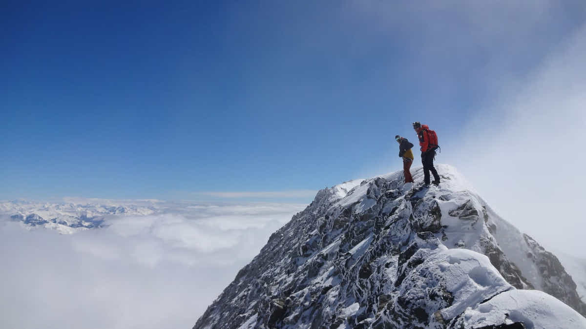 4000-m peaks of the Alps  by Silvestro Franchini