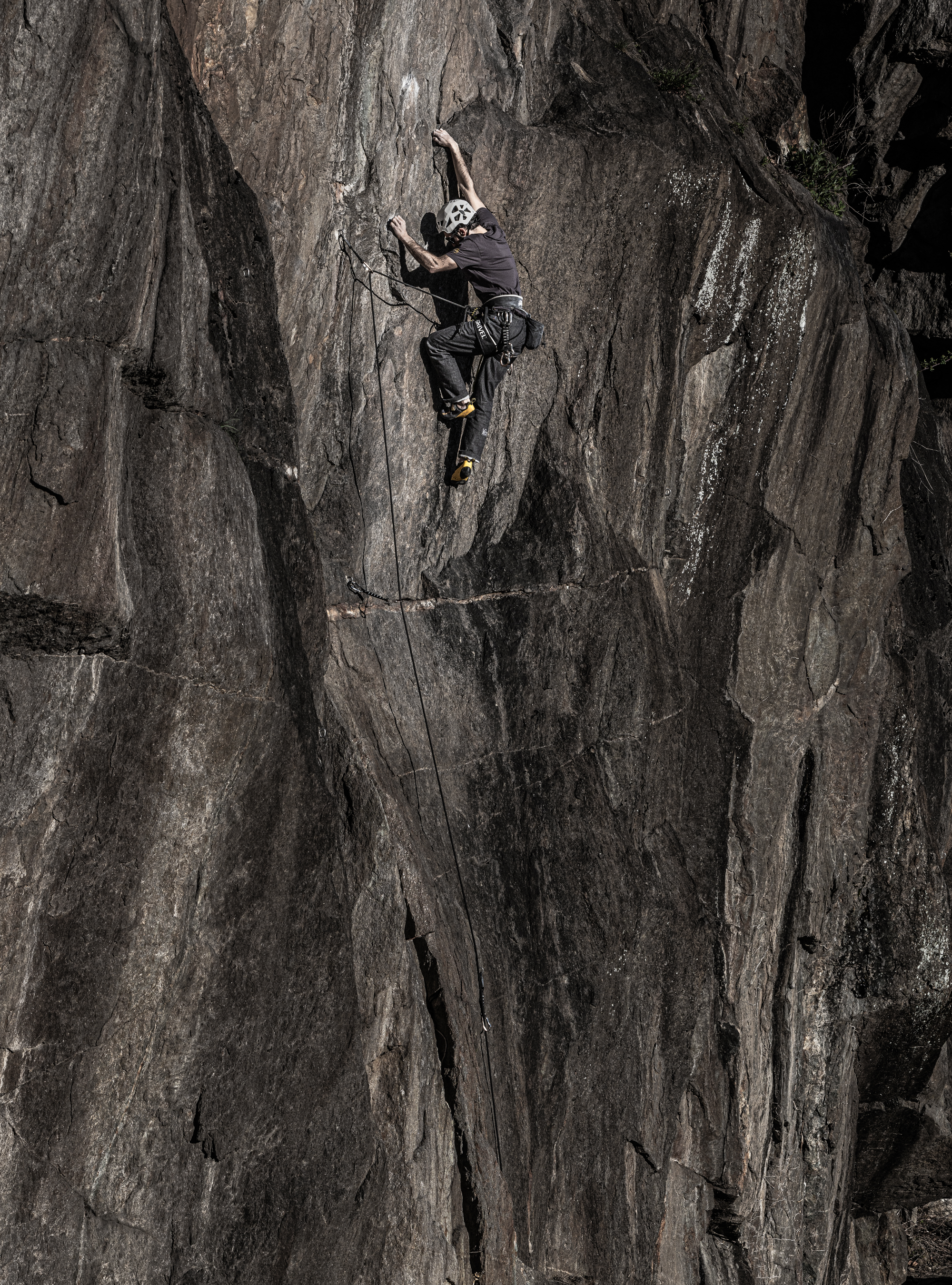 Rock climbing